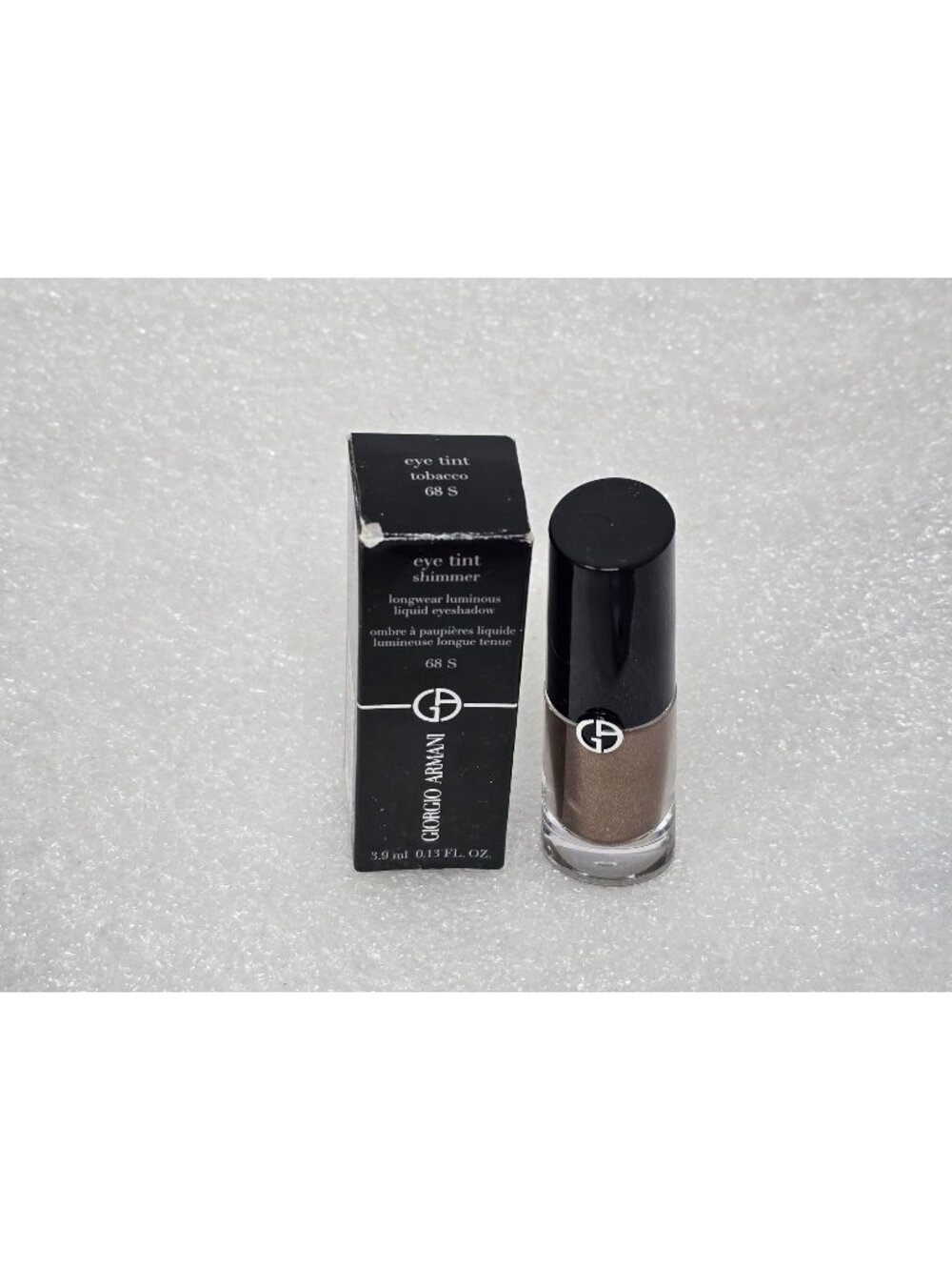 Giorgio Armani Eye Tint Shimmer Liquid Eyeshadow Tobacco 68S Longwear Luminous